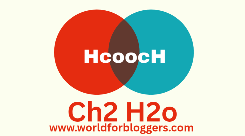 hcooch ch2 h2o