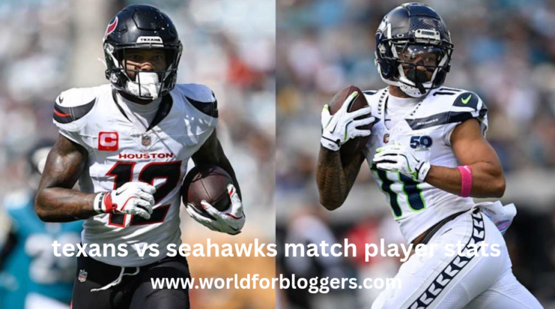texans vs seahawks match player stats