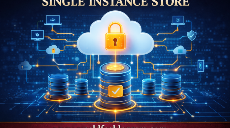 single instance store