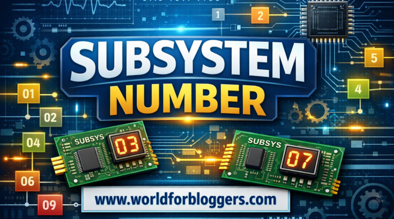 subsystem number